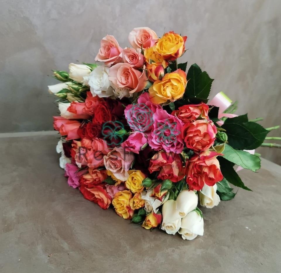 Букет цветов из: Розы в Заозерном