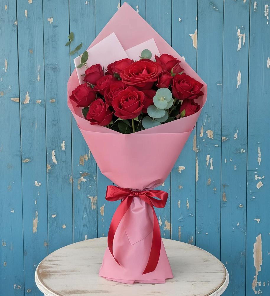 Букет цветов из: Розы в Заозерном