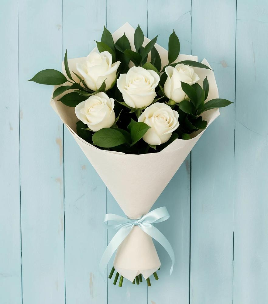 Букет цветов из: Розы в Заозерном