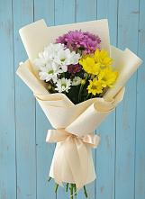 Букет цветов из:  Хризантемы в Заозерном