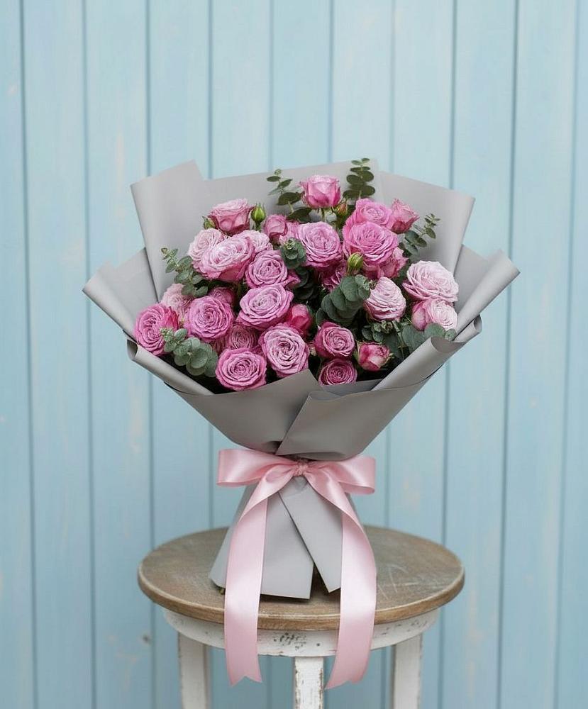 Букет цветов из: Розы в Заозерном