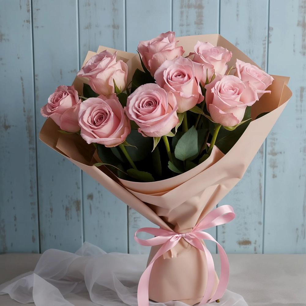 Букет цветов из: Розы в Заозерном