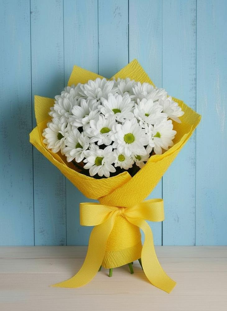 Букет цветов из: Хризантемы в Заозерном