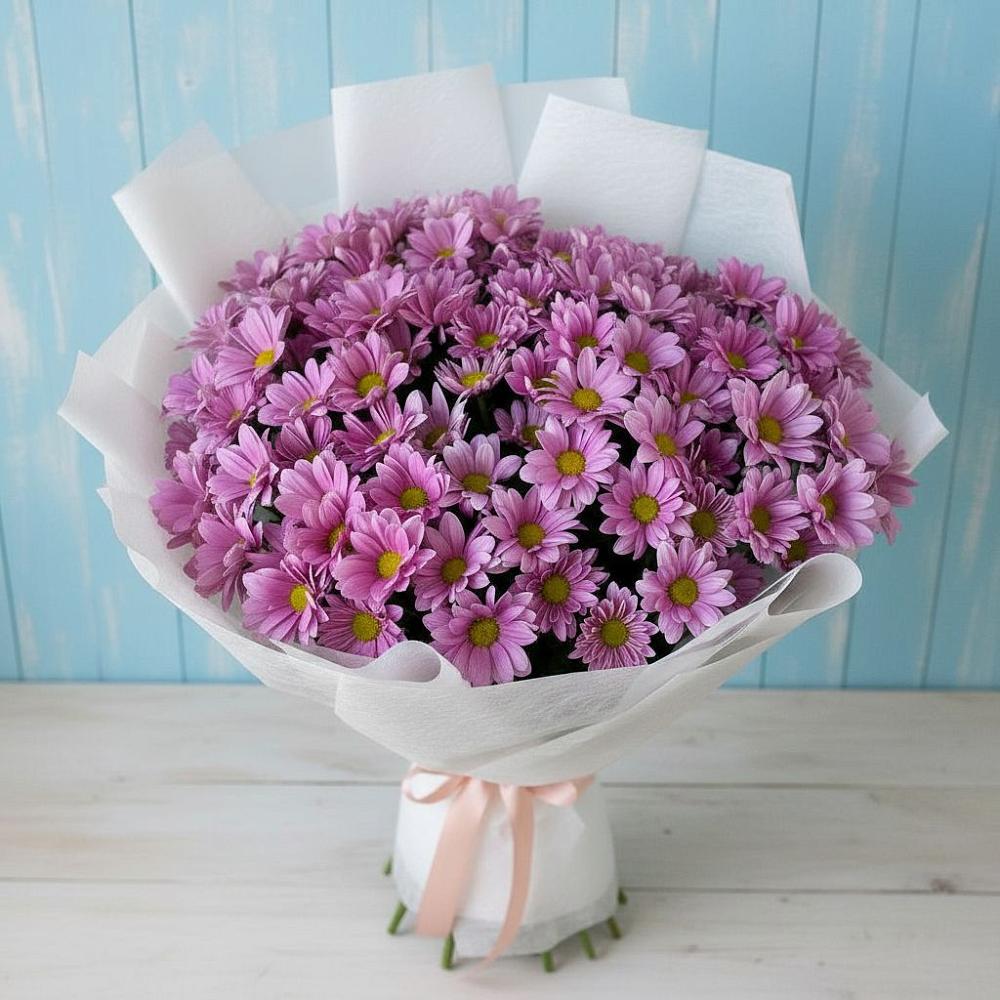 Букет цветов из: Хризантемы в Заозерном