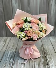 Букет цветов из:  Гвоздики, Розы и Хризантемы #REPLACE_PRED# Заозерном