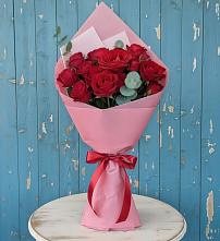 Букет цветов из:  Розы в Заозерном