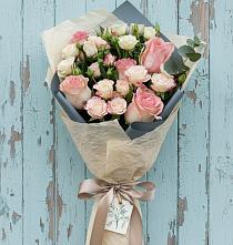 Букет цветов из:  Розы в Заозерном