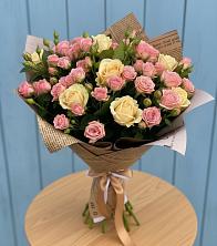 Букет цветов из:  Розы в Заозерном