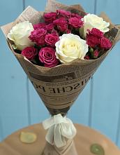 Букет цветов из:  Розы в Заозерном