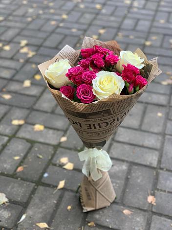 Букет цветов из: Розы в Заозерном