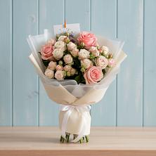 Букет цветов из:  Розы в Заозерном
