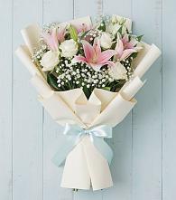 Букет цветов из:  Лилии в Заозерном