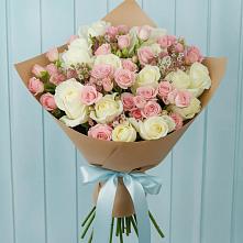 Букет цветов из:  Розы в Заозерном